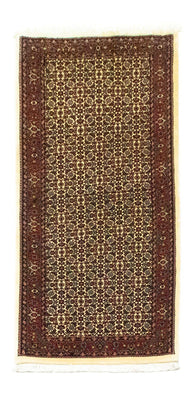 Alfombra de pasillo Alfombra persa - Bidjar - 190 x 80 cm - beige
