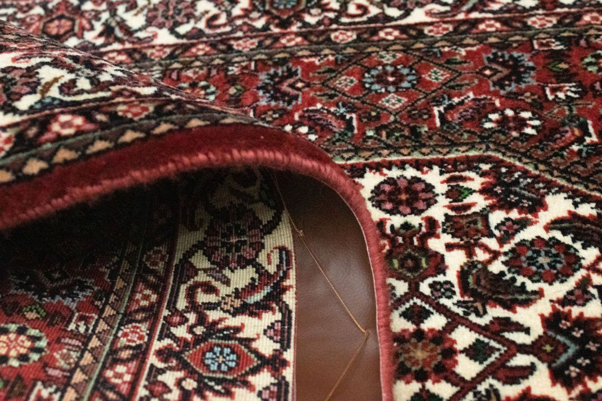 Alfombra de pasillo Alfombra persa - Bidjar - 217 x 72 cm - rojo