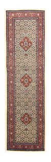 Moud Alfombra 81x294cm - Alfombra persa - Alfombra de pasillo / Beige / 81 x 294 cm Alfombra de pasillo