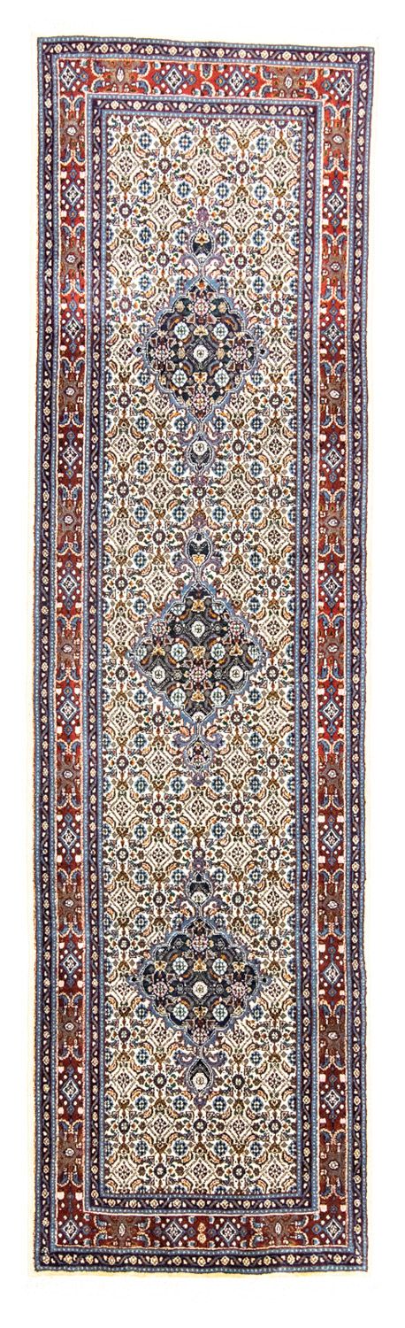 Alfombra de pasillo Alfombra persa - Clásica - 289 x 80 cm - beige