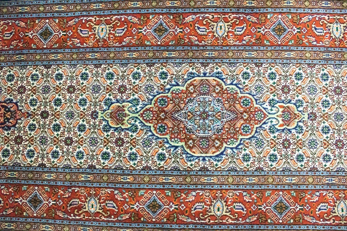 Alfombra de pasillo Alfombra persa - Clásica - 300 x 80 cm - beige