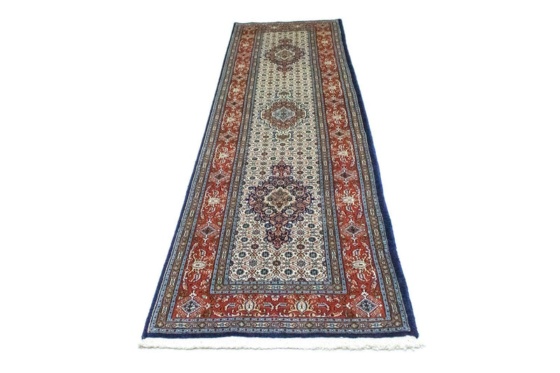 Alfombra de pasillo Alfombra persa - Clásica - 300 x 80 cm - beige