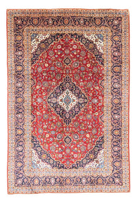 Alfombra persa - Keshan - 368 x 250 cm - rojo