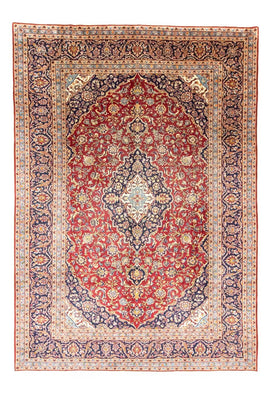 Alfombra persa - Keshan - 352 x 250 cm - rojo