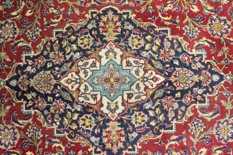 Alfombra persa - Keshan - 352 x 250 cm - rojo