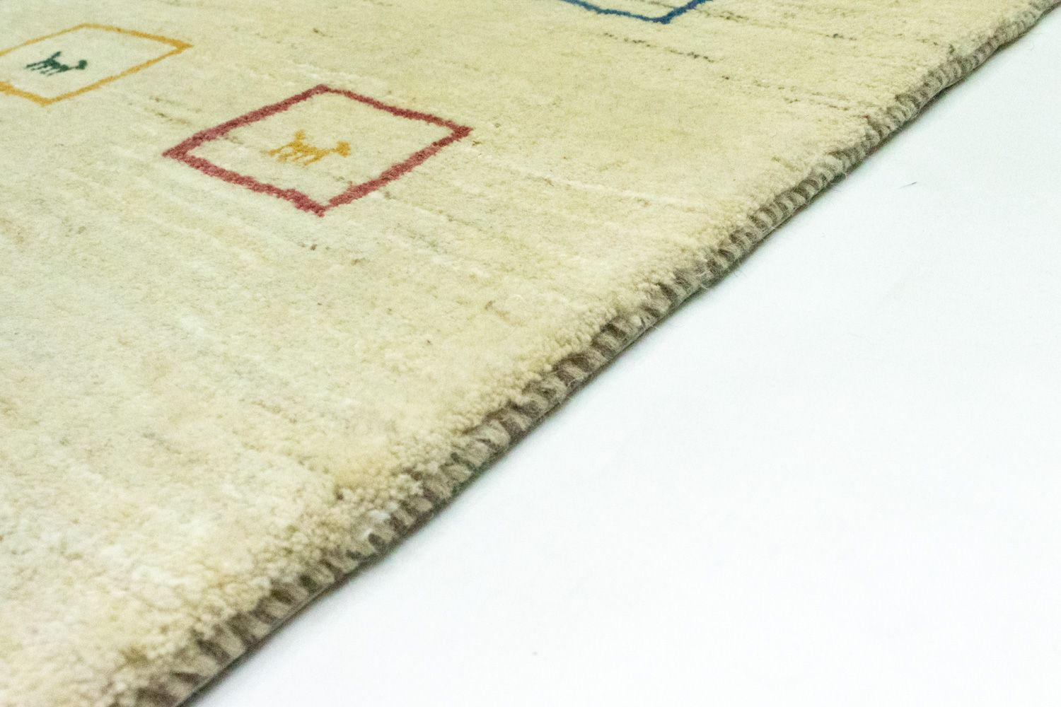 Alfombra Gabbeh - Persa - 281 x 195 cm - beige