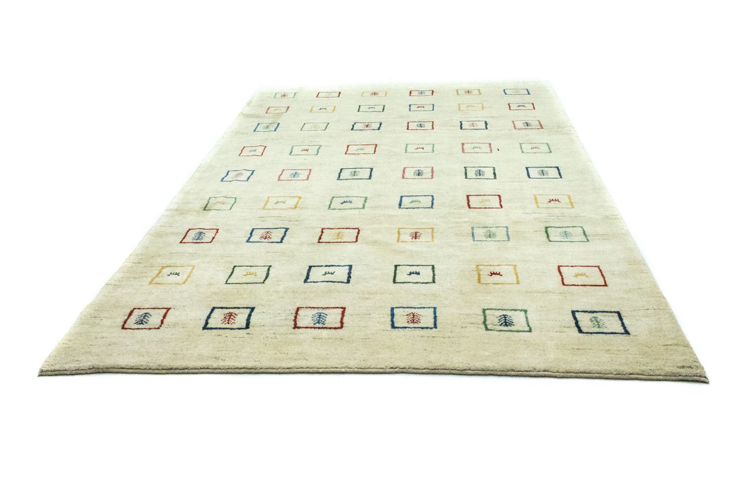 Alfombra Gabbeh - Persa - 281 x 195 cm - beige