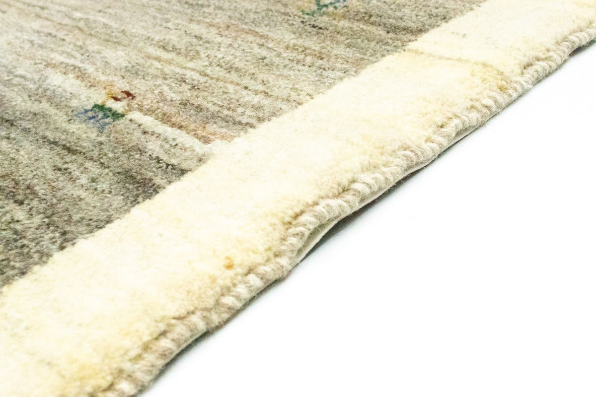 Alfombra de pasillo Alfombra Gabbeh - Persa - 229 x 82 cm - gris