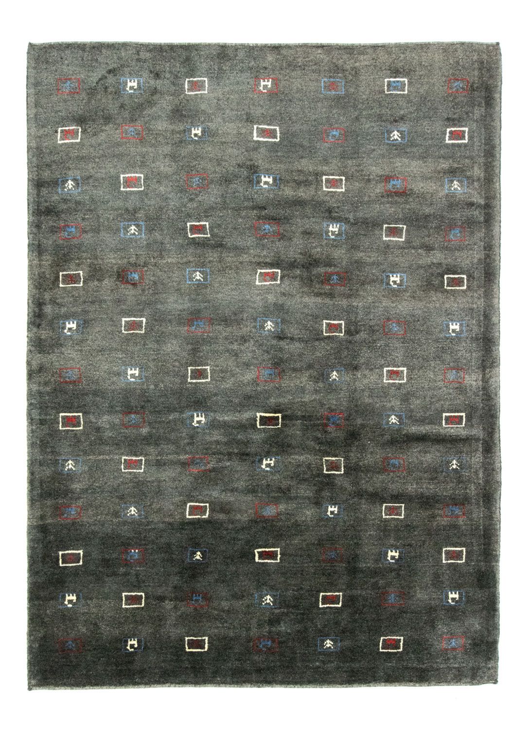 Alfombra Gabbeh - Persa - 235 x 174 cm - gris