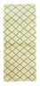 Alfombra de pasillo Alfombra Gabbeh - Persa - 190 x 82 cm - azul