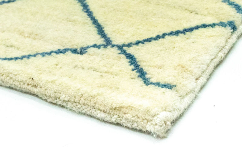 Alfombra de pasillo Alfombra Gabbeh - Persa - 190 x 82 cm - azul