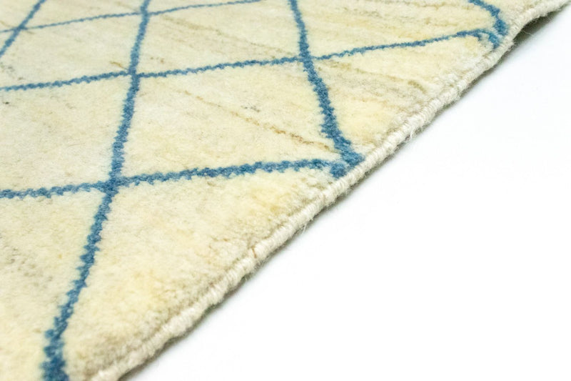 Alfombra de pasillo Alfombra Gabbeh - Persa - 190 x 82 cm - azul