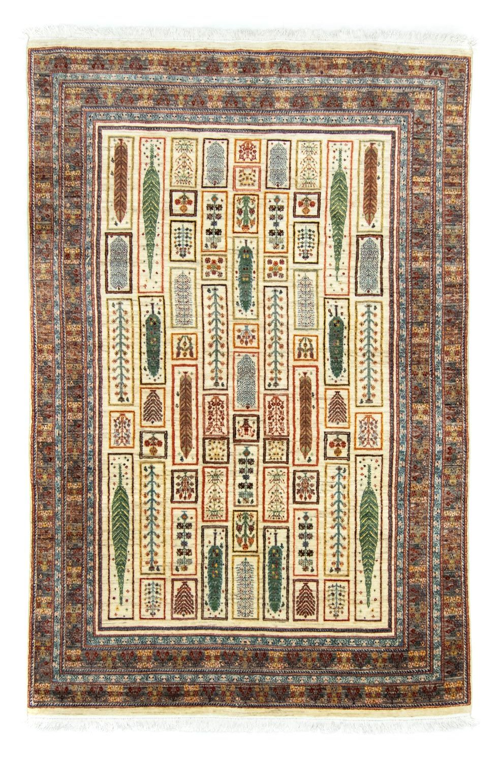 Alfombra Gabbeh - Loribaft Persa - 260 x 172 cm - colorido
