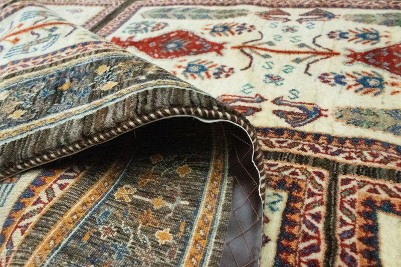 Alfombra Gabbeh - Loribaft Persa - 251 x 162 cm - colorido