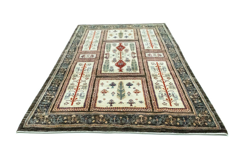 Alfombra Gabbeh - Loribaft Persa - 251 x 162 cm - colorido