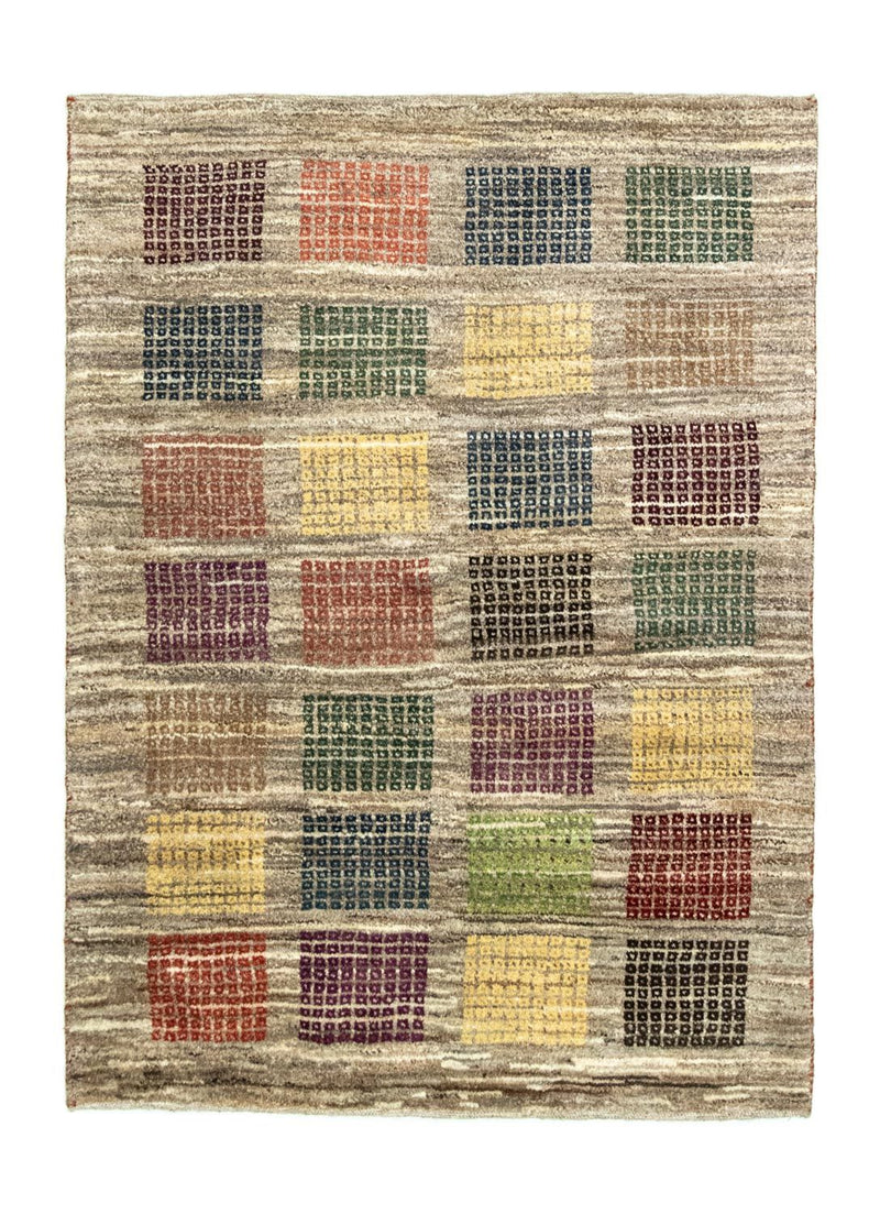 Alfombra Gabbeh - Persa - 137 x 102 cm - gris