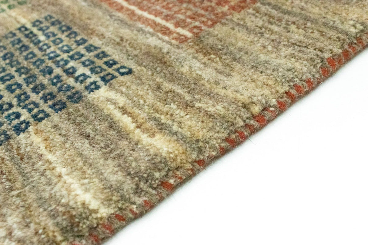 Alfombra Gabbeh - Persa - 137 x 102 cm - gris