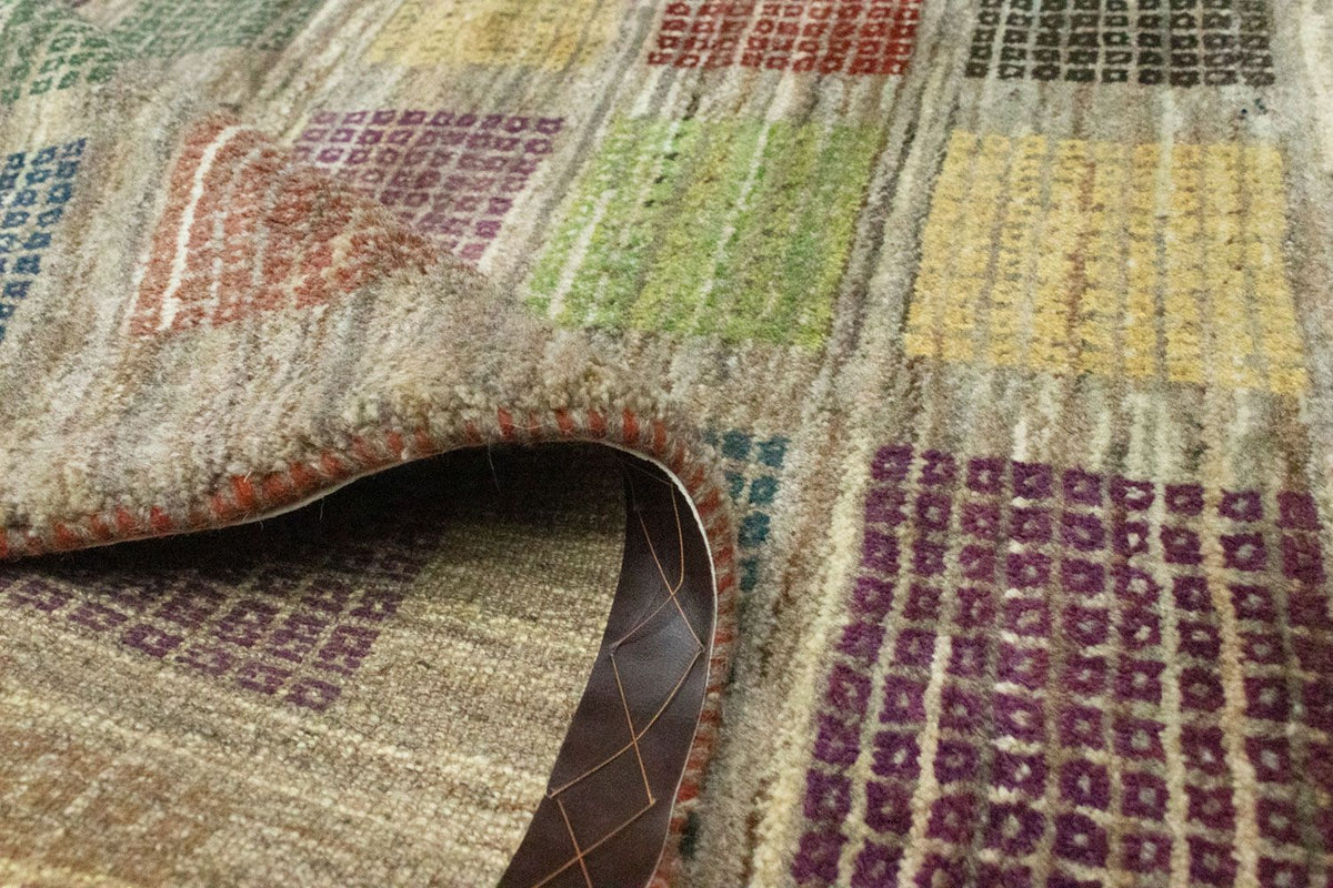 Alfombra Gabbeh - Persa - 137 x 102 cm - gris