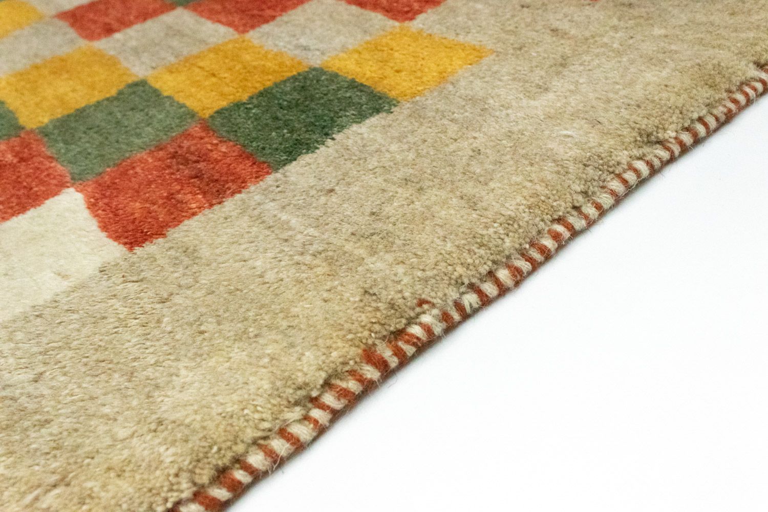 Alfombra Gabbeh - Persa - 135 x 103 cm - colorido