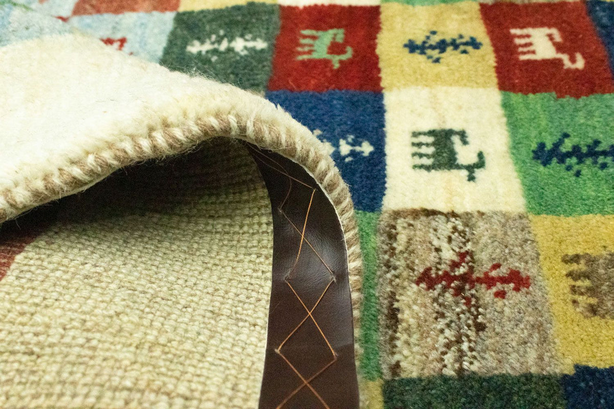 Alfombra Gabbeh - Persa - 136 x 100 cm - colorido