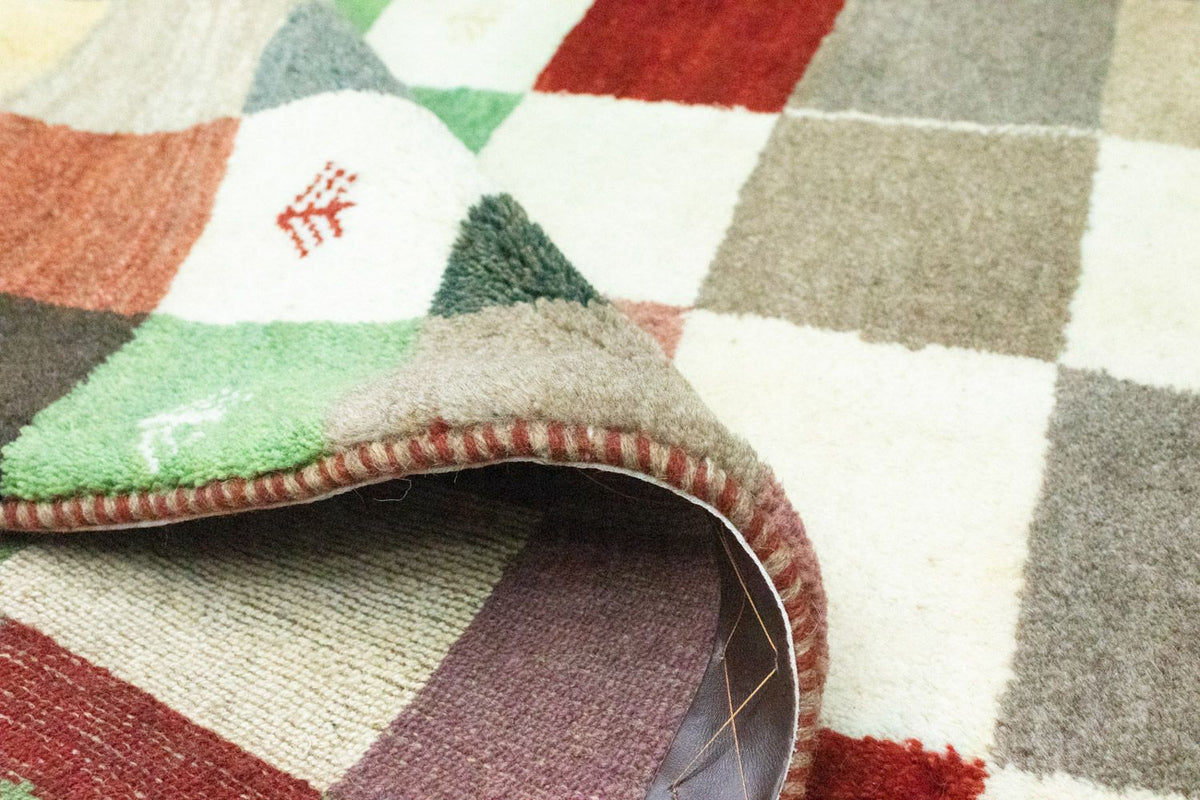 Alfombra Gabbeh - Persa - 134 x 100 cm - colorido