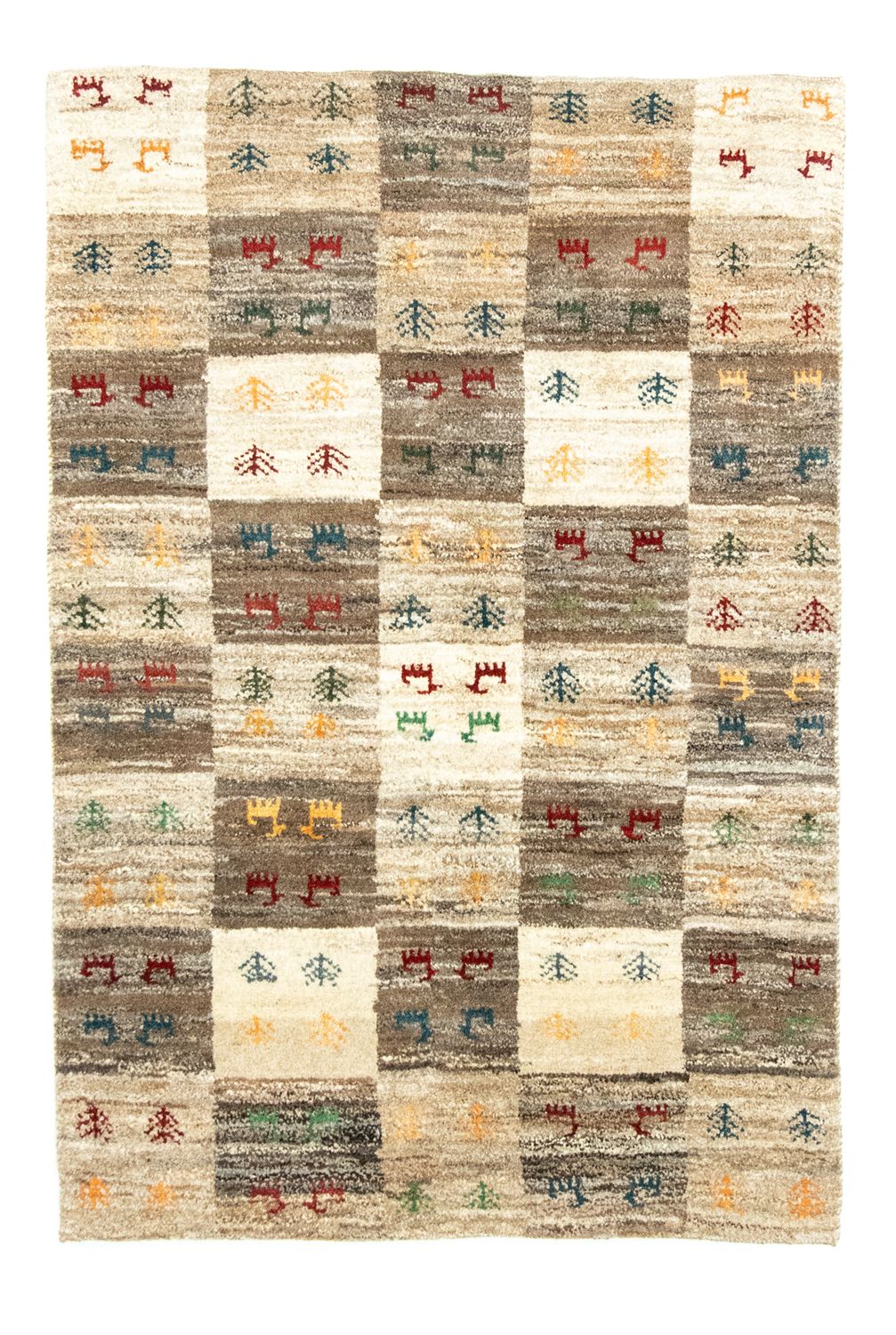 Alfombra Gabbeh - Persa - 149 x 101 cm - colorido