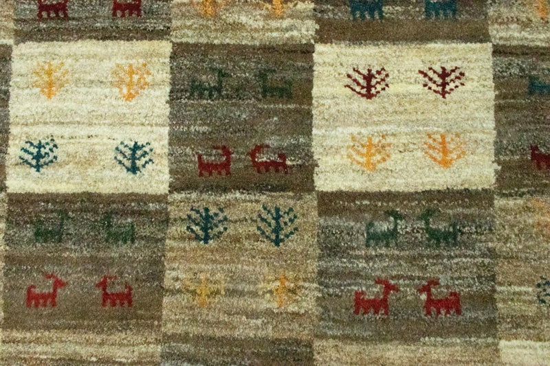 Alfombra Gabbeh - Persa - 149 x 101 cm - colorido