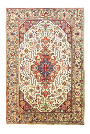 Alfombra persa - Tabriz - 293 x 202 cm - beige
