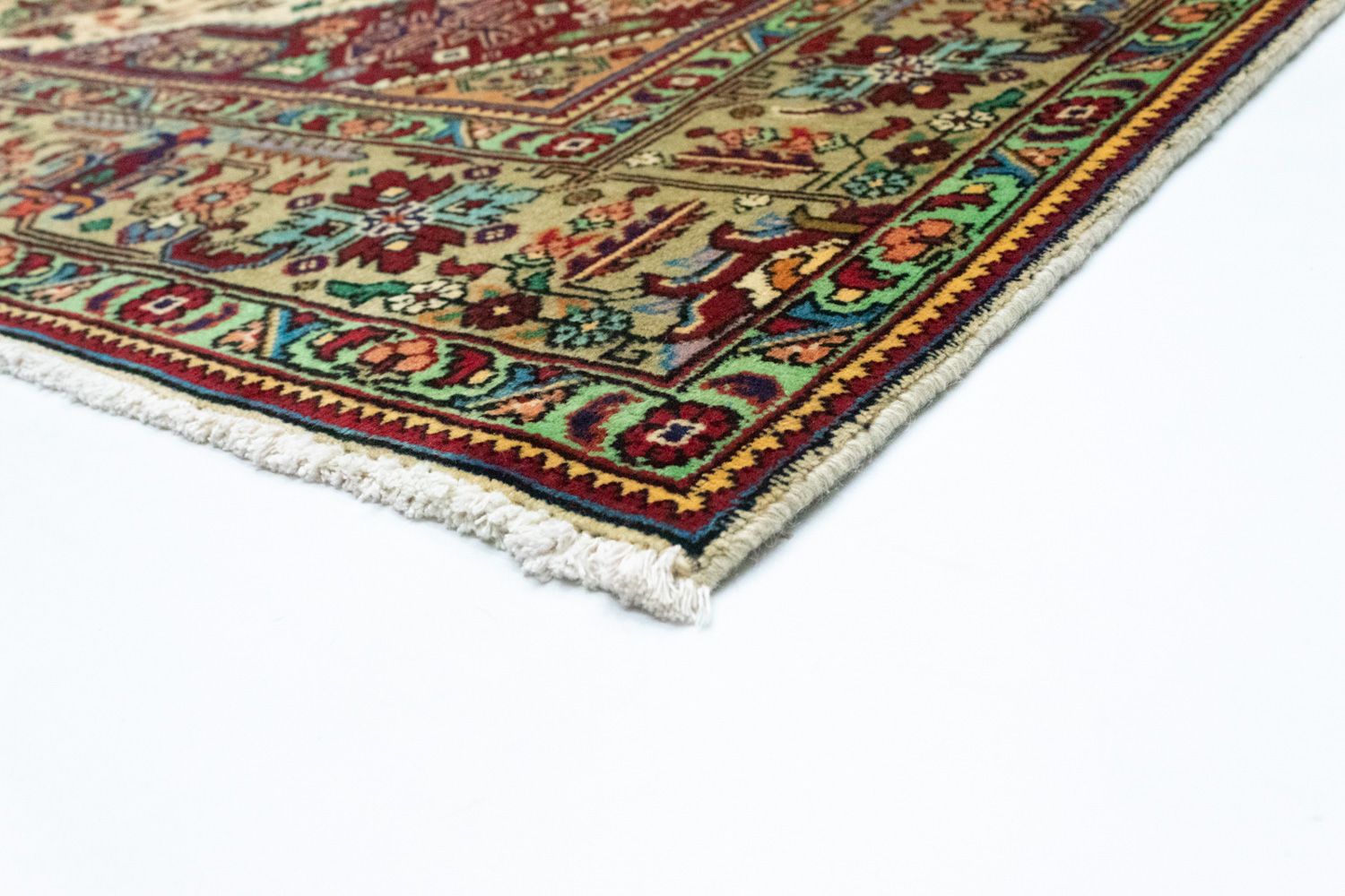 Alfombra persa - Tabriz - 293 x 202 cm - beige