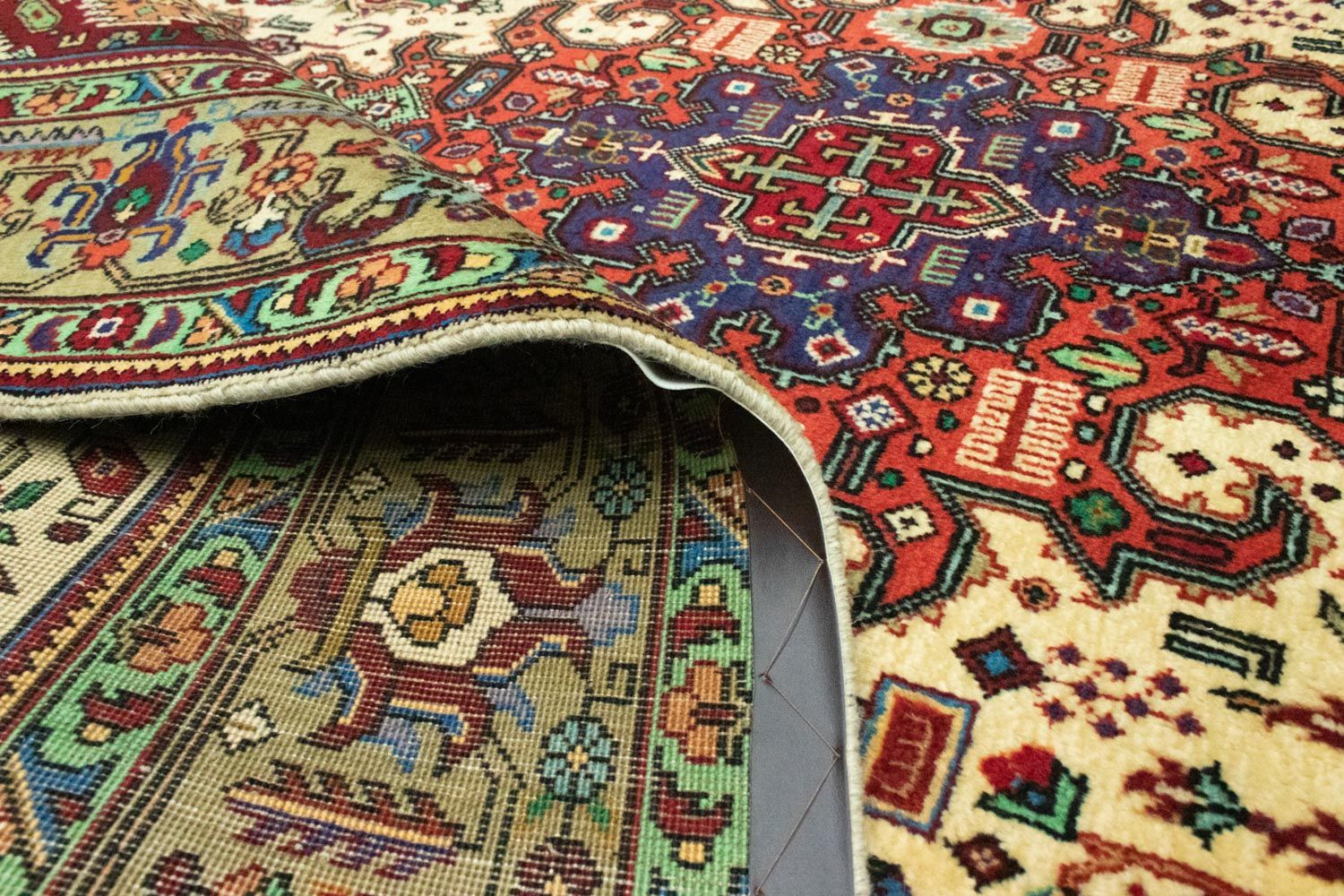 Alfombra persa - Tabriz - 293 x 202 cm - beige