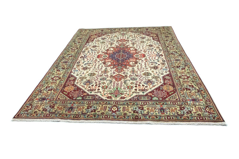 Alfombra persa - Tabriz - 293 x 202 cm - beige