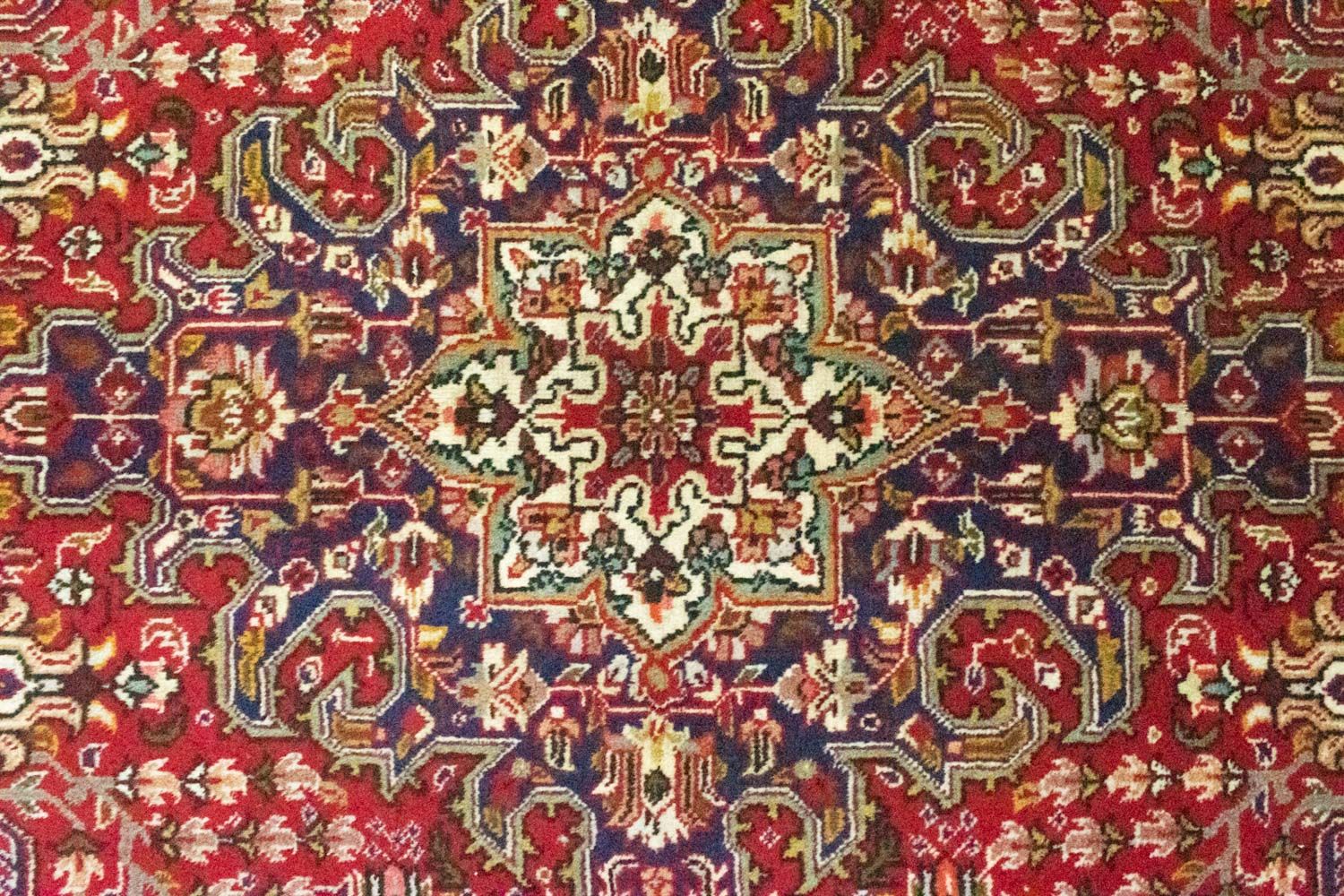 Alfombra persa - Tabriz - 300 x 200 cm - rojo