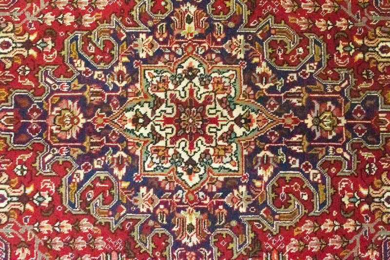 Alfombra persa - Tabriz - 300 x 200 cm - rojo