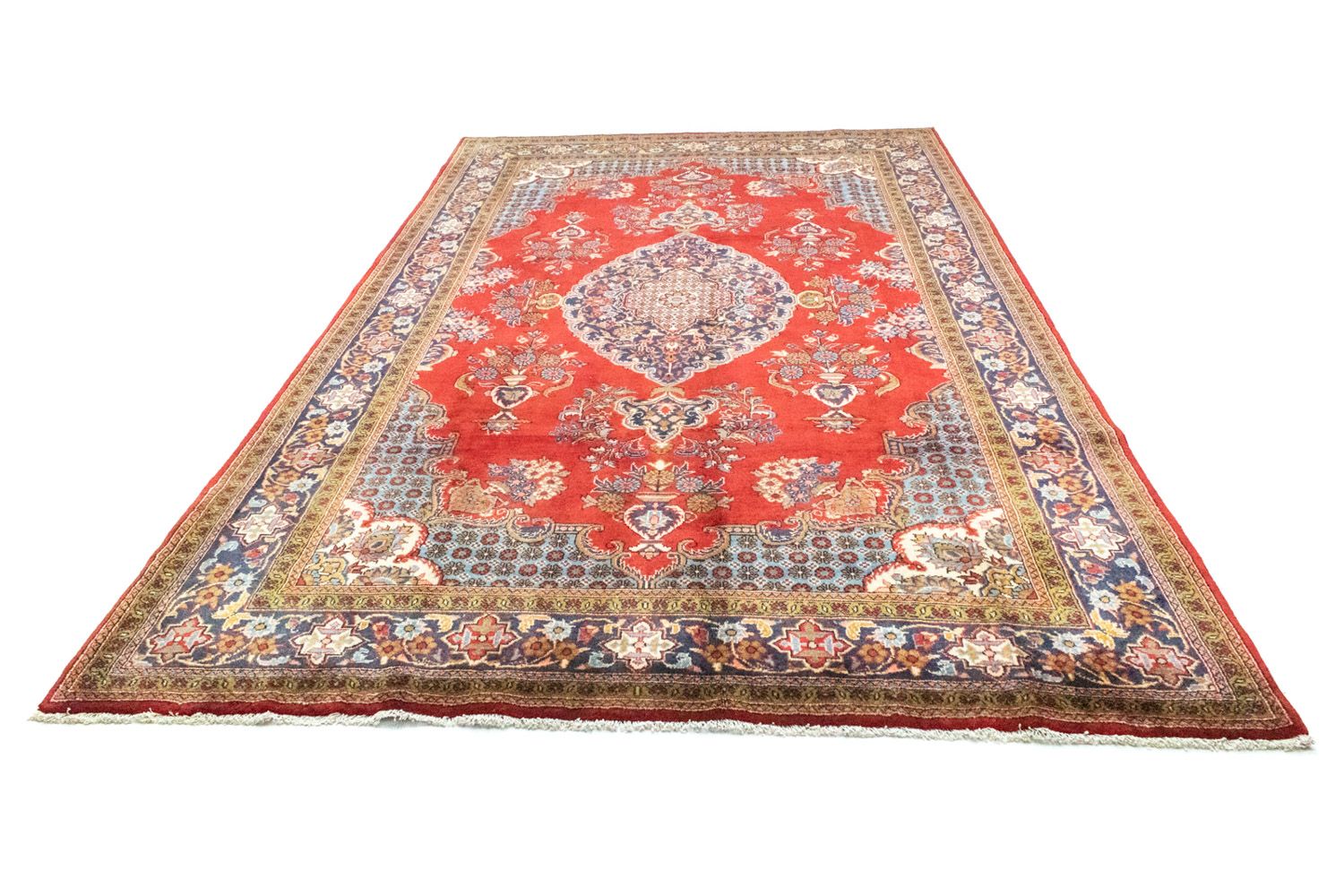 Alfombra persa - Real - 360 x 209 cm - rojo