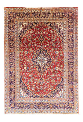Alfombra persa - Keshan - 350 x 245 cm - rojo