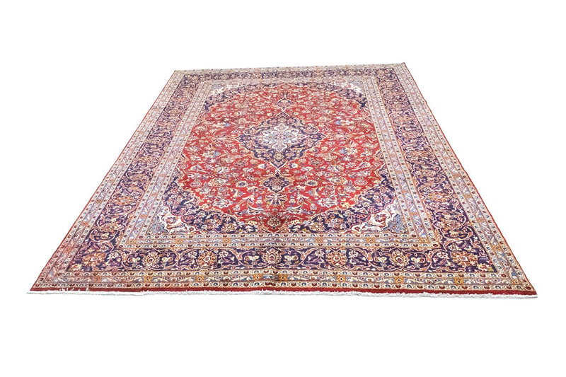 Alfombra persa - Keshan - 350 x 245 cm - rojo