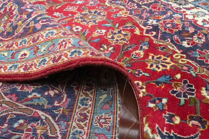 Alfombra persa - Keshan - 360 x 249 cm - rojo