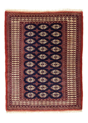 Alfombra Turkaman - 186 x 139 cm - rojo