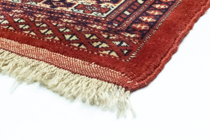 Alfombra Turkaman - 186 x 139 cm - rojo