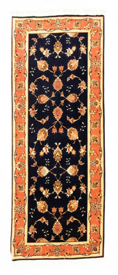 Alfombra de pasillo Alfombra Persa - Tabriz - Real - 200 x 75 cm - salmón