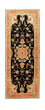 Alfombra de pasillo Alfombra Persa - Tabriz - Real - 215 x 83 cm - negro