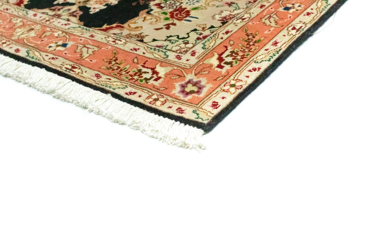 Alfombra de pasillo Alfombra Persa - Tabriz - Real - 215 x 83 cm - negro