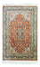 Alfombra de seda - Seda de Cachemira - 94 x 63 cm - óxido