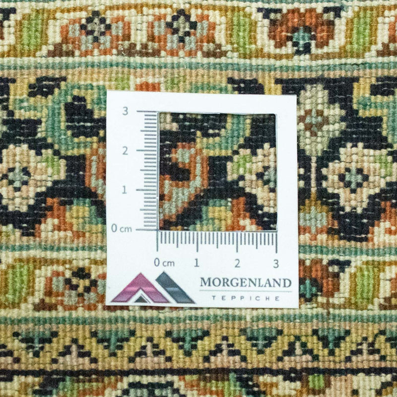 Alfombra de seda - Seda de Cachemira - 94 x 63 cm - óxido