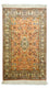 Alfombra de seda - Seda de Cachemira - 95 x 61 cm - óxido