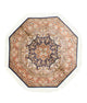 Seda de Cachemira Alfombra 127x125cm - Alfombra oriental