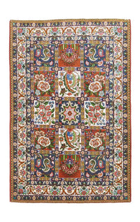 Alfombra persa - Bidjar - 205 x 135 cm - multicolor