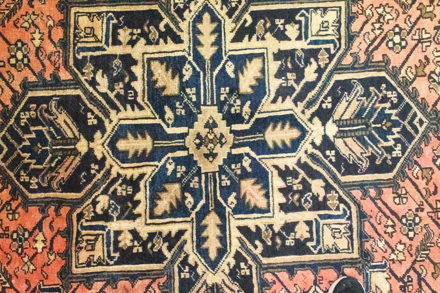 Alfombra persa - Nómada - 285 x 215 cm - rojo