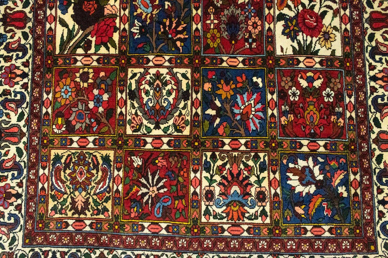 Alfombra persa - Nómada - 215 x 145 cm - rojo