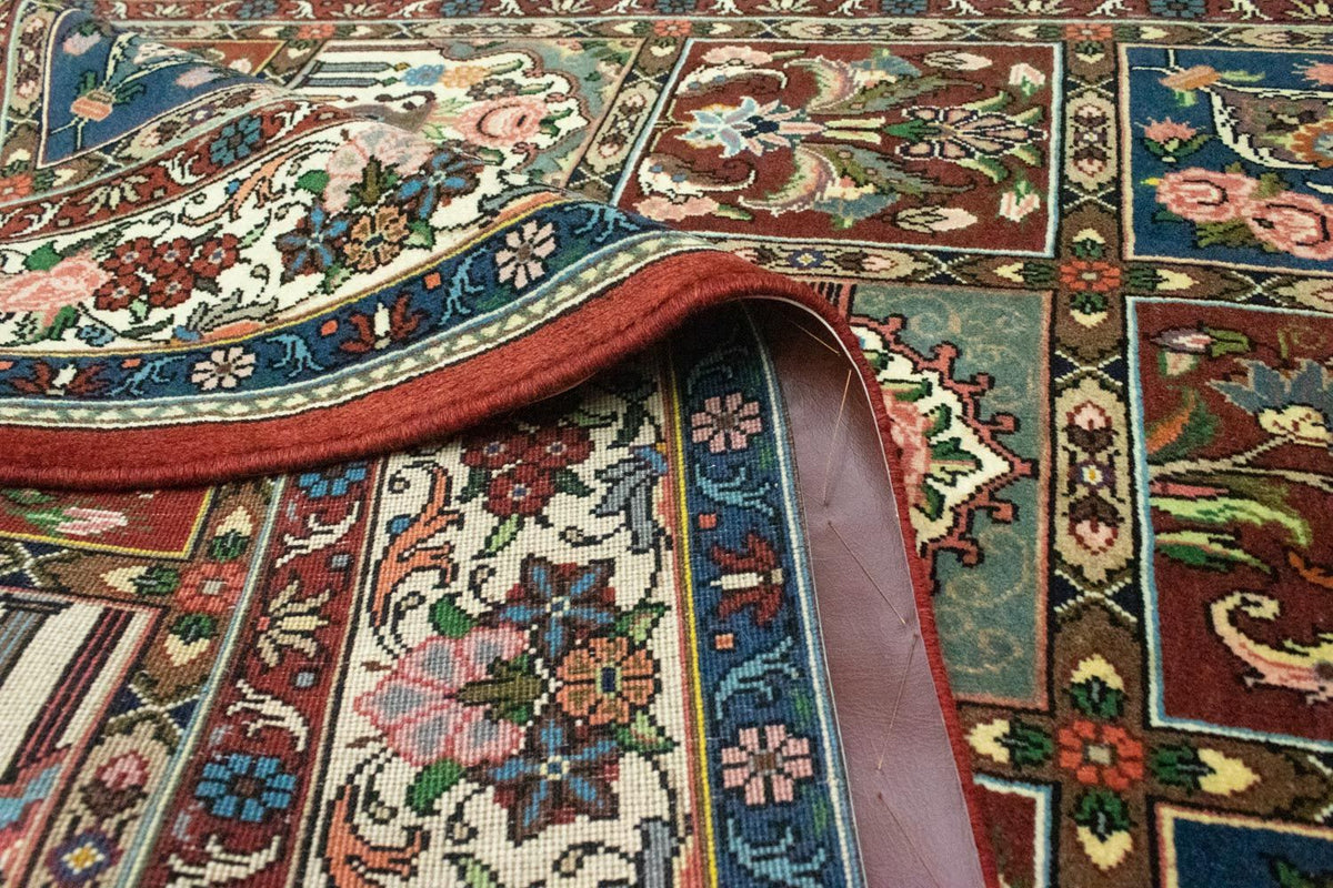 Alfombra persa - Bidjar - 205 x 139 cm - rojo